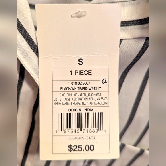 Size S Oversized Boyfriend Dress Shirt p2p 22 in - Picture 5 of 8